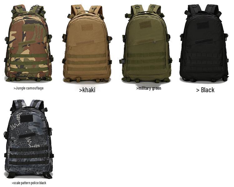 Vattentät 3D Taktisk Vandringsryggsäck för Herrar för Utomhussporter