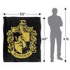 Harry Potter Hufflepuff Crest Blanket