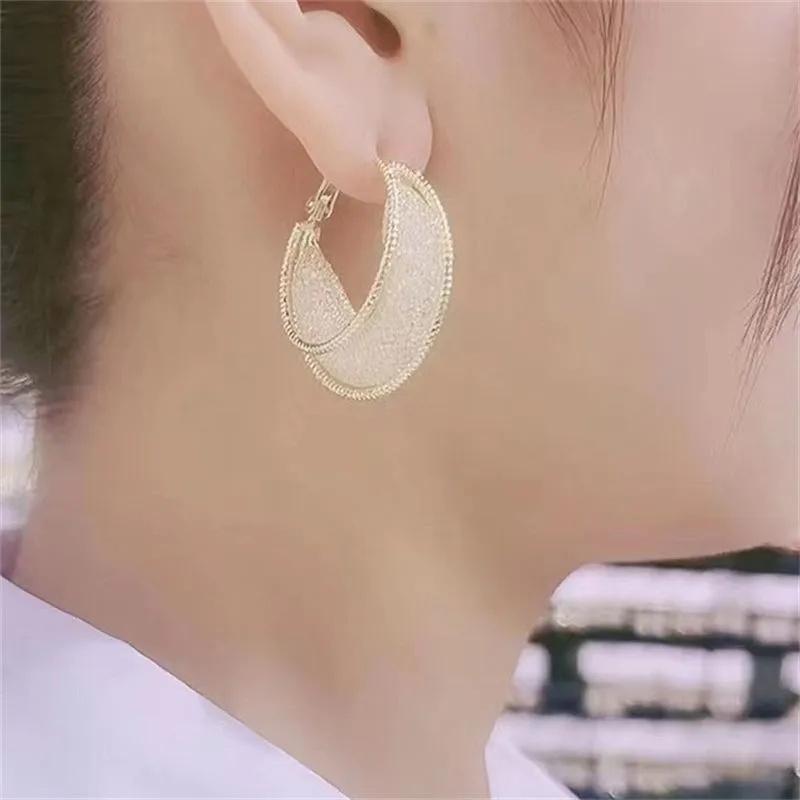 Women's Commuting Retro Square Ear Buckle Earrings