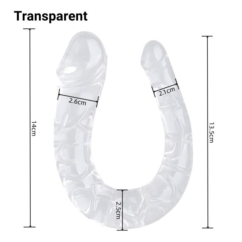 G Spot No Vibrator Sex U Shape Double Big Realistic Dildo Vagina Anal Penis Artificial Penis Dildos Sex Toys For Women Sex Shop