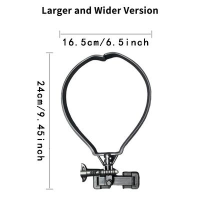 Neck Holder Lazy Phone Stand For Iphone 16 15 14 13 Pro Max Samsung Xiaomi Outdoor First Angle Vlog Recording Selfie Bracket