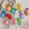 Sea Animal Glow In-The-Dark Color Turtle Keychain Cute Sweet Turtle Keyring Vintage Ins Bag Pendant Accessories Girlfriends