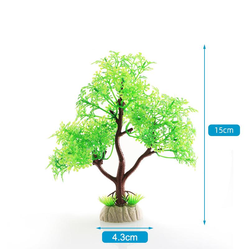 Simulated Fish Tank Landscape Decorations Diy Artificial Aquarium Decor Plants Aquatic Plant Grass Decoration Accessories