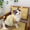 Sweet Cat Princess Skirt Breathable Puppy Dresses Pet Suspenders  Outdoor Activities