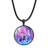 K-POP Group Necklace Jewelry Cross-border Hot Style Cartoon Anime Pendant Jewelry Sweater Chain Hot-selling Accessories