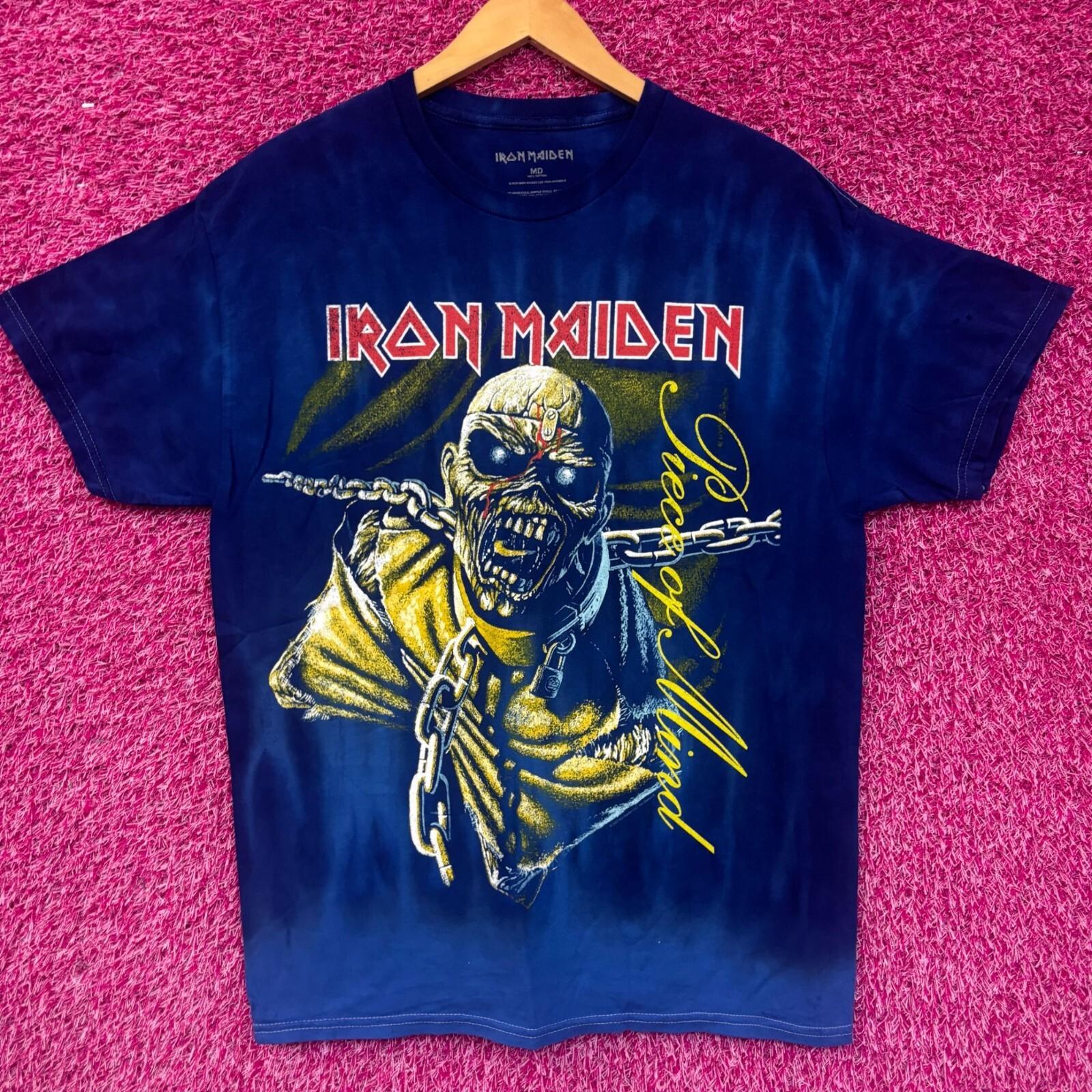 Iron Maiden Piece of Mind Heavy Album Art Metal Tie Dye M 4XL