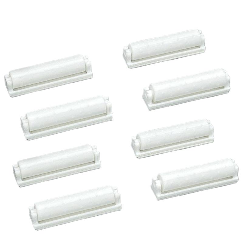 4/8PCS Toilet Paper Roller Holder Towel Plastic Roll Box Metal Replacement Rod Roller Outdoor Travel