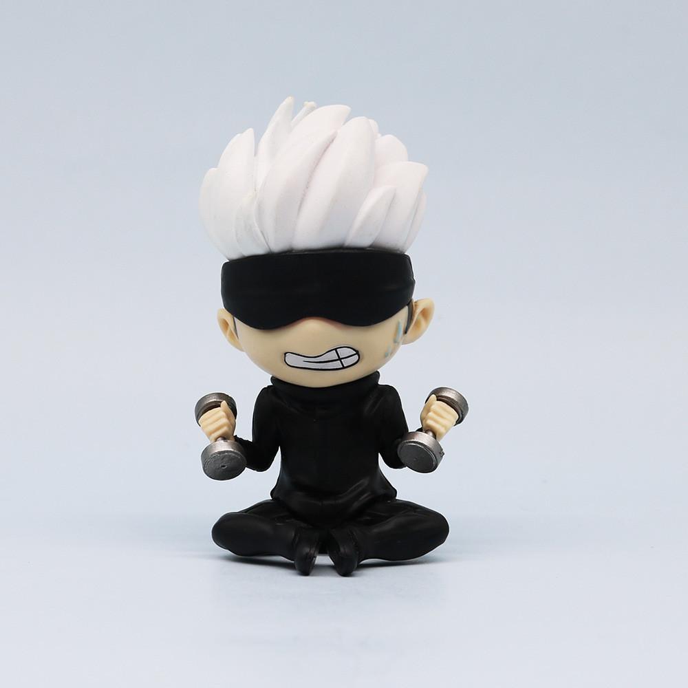 PVC Material 10cm Jujutsu Kaisen Wuxiao Niedlich Wutian Wutu Figur Figur Blind Box