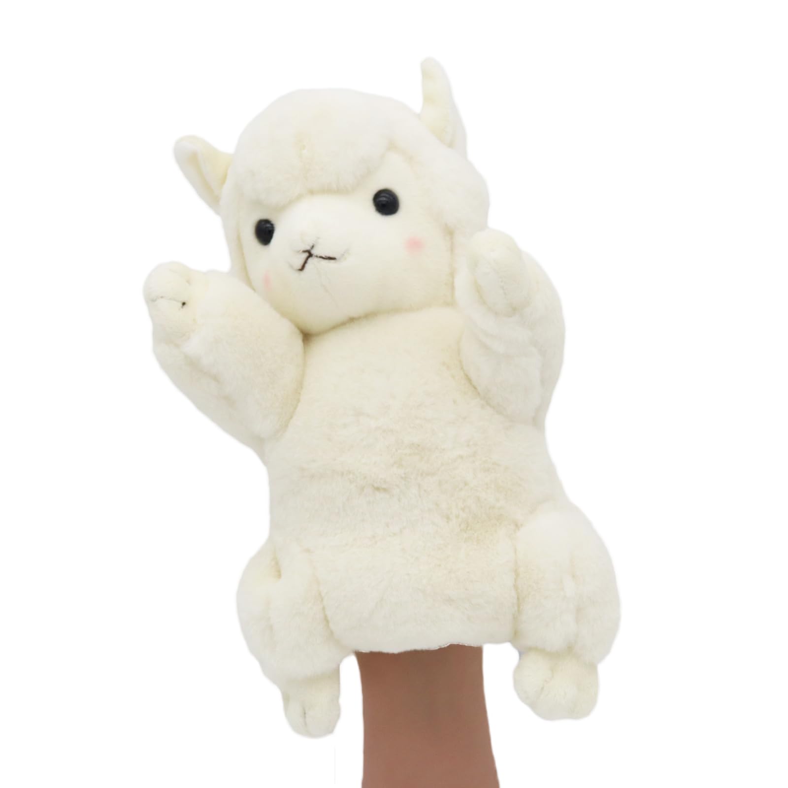

Take Off Hand Puppet Alpaca (Ivory)