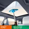 Telescopic Automobile Windshield Water Scraper Wiper Auto Cleaning Tool with Window Cleaning Brush And Cloth for Glass Surface
