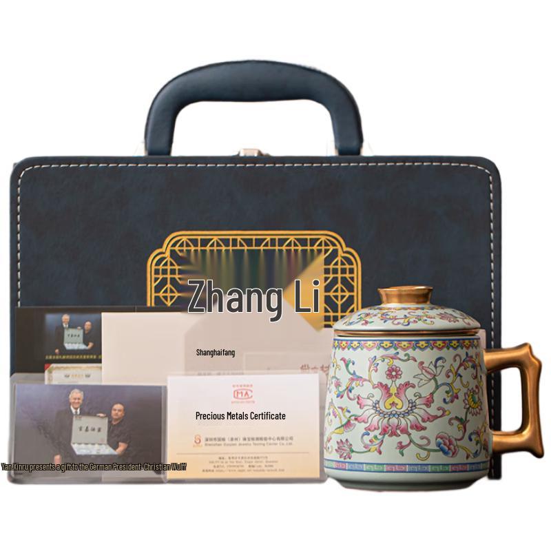 Ru Kiln Ceramic Office Tea Cup