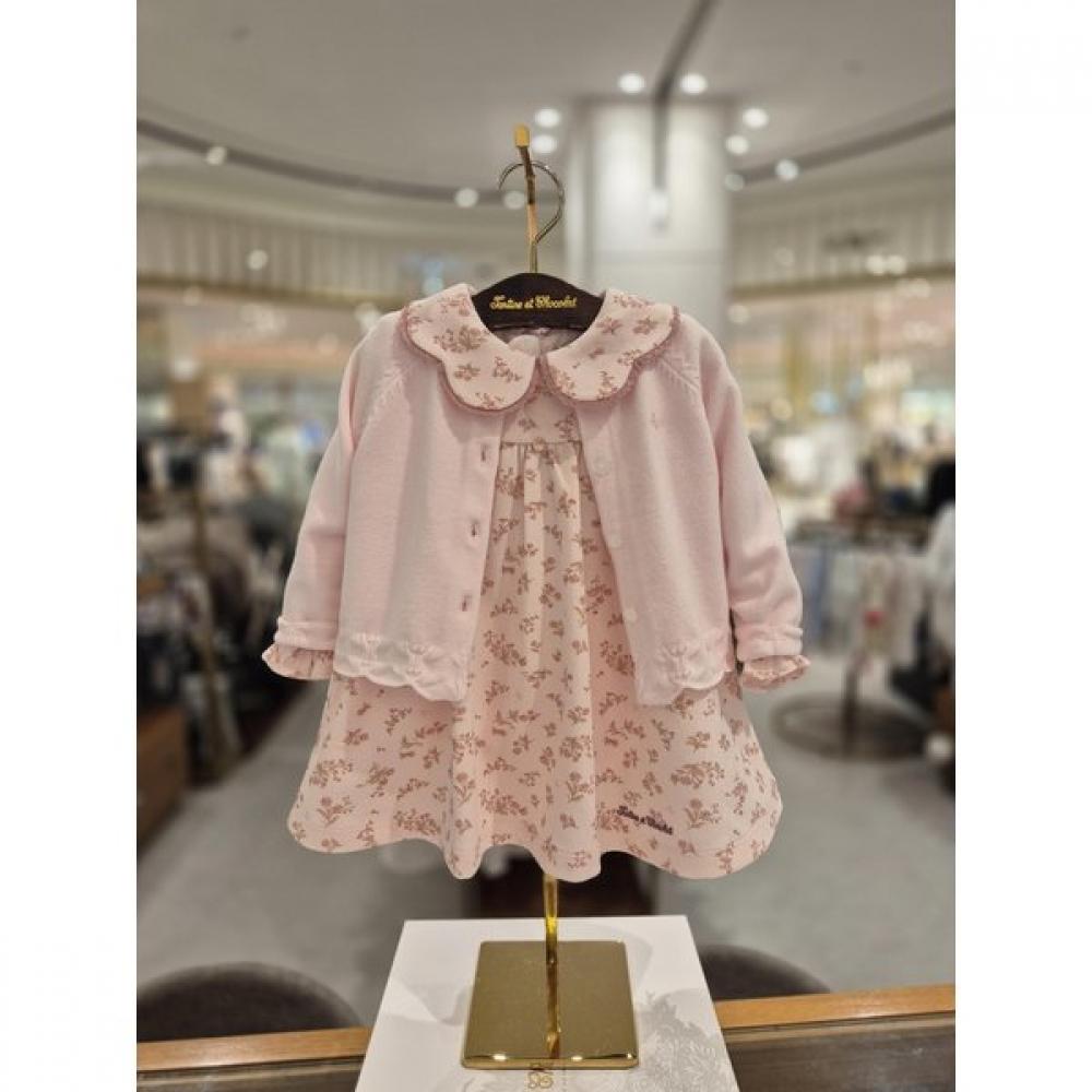 Show Chocola Roy Flower Dress + Soleil Cardigan Set ttowoe042pSet