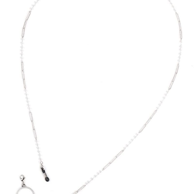 

SPRING STRINGS Edge Pearl Chain _ Silver Silver