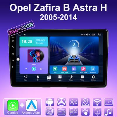 2 DIN Android Carplay Car Radio For Opel Zafira B Astra H 2005-2014 Multimedia Player Head Unit Stereo GPS Navigation BT WIFI 2+32GB