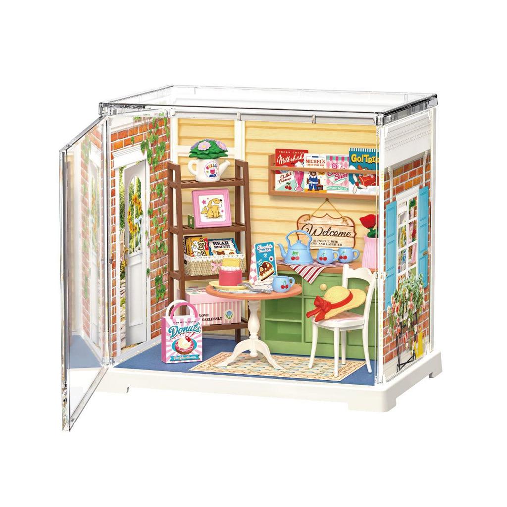 ROBOTIME Rolife 3D Puzzle Sunshine Sip Veranda DIY Miniaturhaus DWS07B