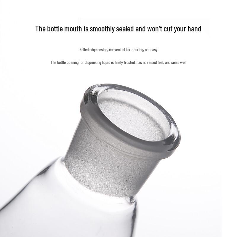 Laboratory Ground Glass Stopper Erlenmeyer Flask