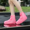 Waterproof Adult Shoe Covers for Men and Women - Wear-Resistant, Rainproof, Snowproof, Thickened PVC for Outdoor Use on Rainy Days