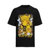 Naruto Pikachu Sasuke Pokemon Parodie Damen Oversize Shirt  Baumwolle