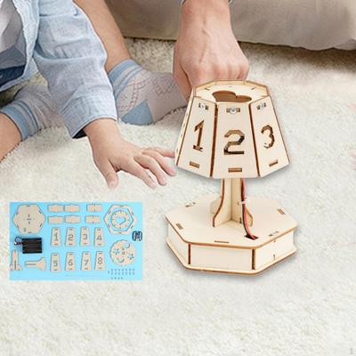Intelligent Voice Table Lamp DIY Science Experiments Set Stem Project Fine Motor Skills Mold Kits