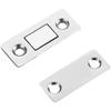 2 Pairs Magnetic Cabinet Catche Ultra Thin Door Strong Magnets Stopper Invisible Adhesive Drawer Magnet Lock For Kitchen Closet