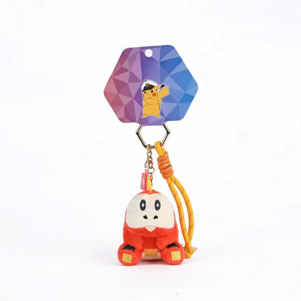 Kawaii Anime Plush Keychain Pikachu Eevee Mew Squirtle Bulbasaur Soft Stuffed Toy Bag Charm Pendant Kids Birthday Gift