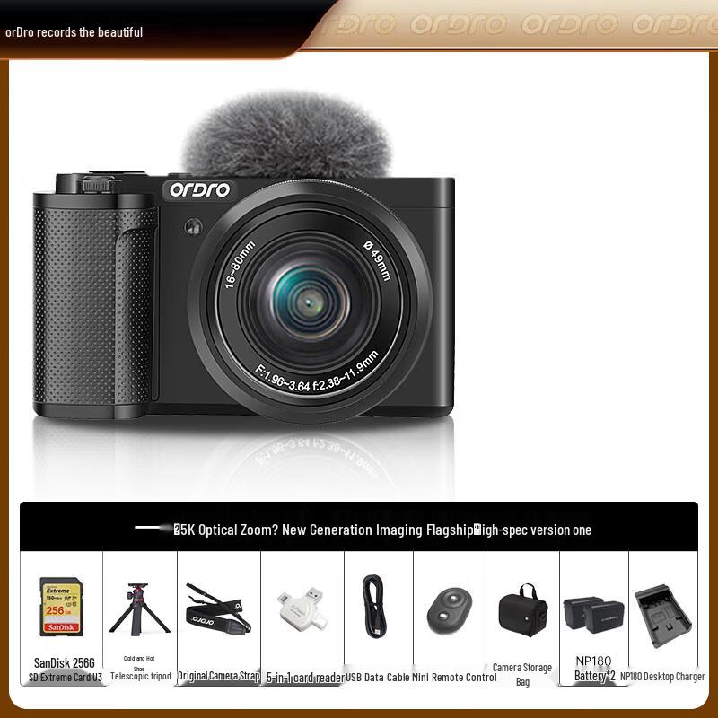 OUDA G930 4K Digital Video Camera (CN version)