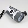 USB Multifunctional Flashlight Hand-cranking Generation Emergency Alarm Hand-held FM Radio  Vehicle