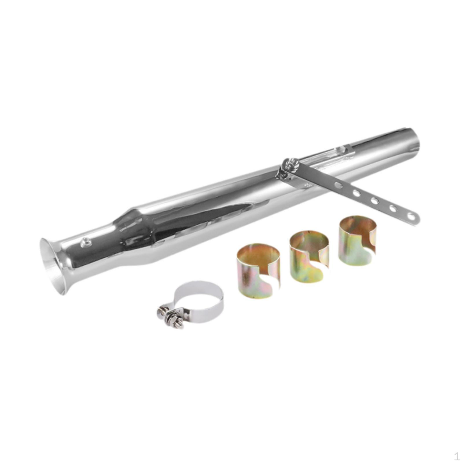 

Кріплення вихлопної труби для мотоциклів замінює перехідні втулки для CG125 срібний