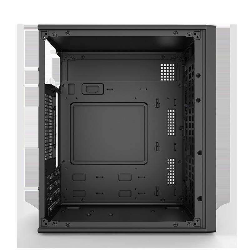 Shangrui Portable M-ATX Gaming Desktop Case, 0.7MM Plate, for Office and Home