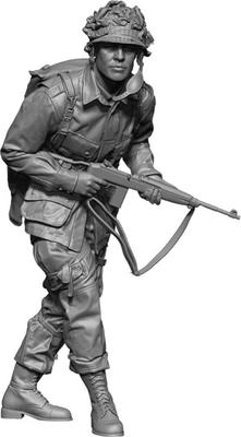 Model H3 II Wojna Światowa US Dywizja Powietrznodesantowa Gotowy do Walki Zestaw Żywiczny HS24083 1/24 (Ludzie)