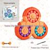 Six-Sided Rotating Magic Bean Puzzle Spinner for Kids - Creative Brain-Boosting Toy