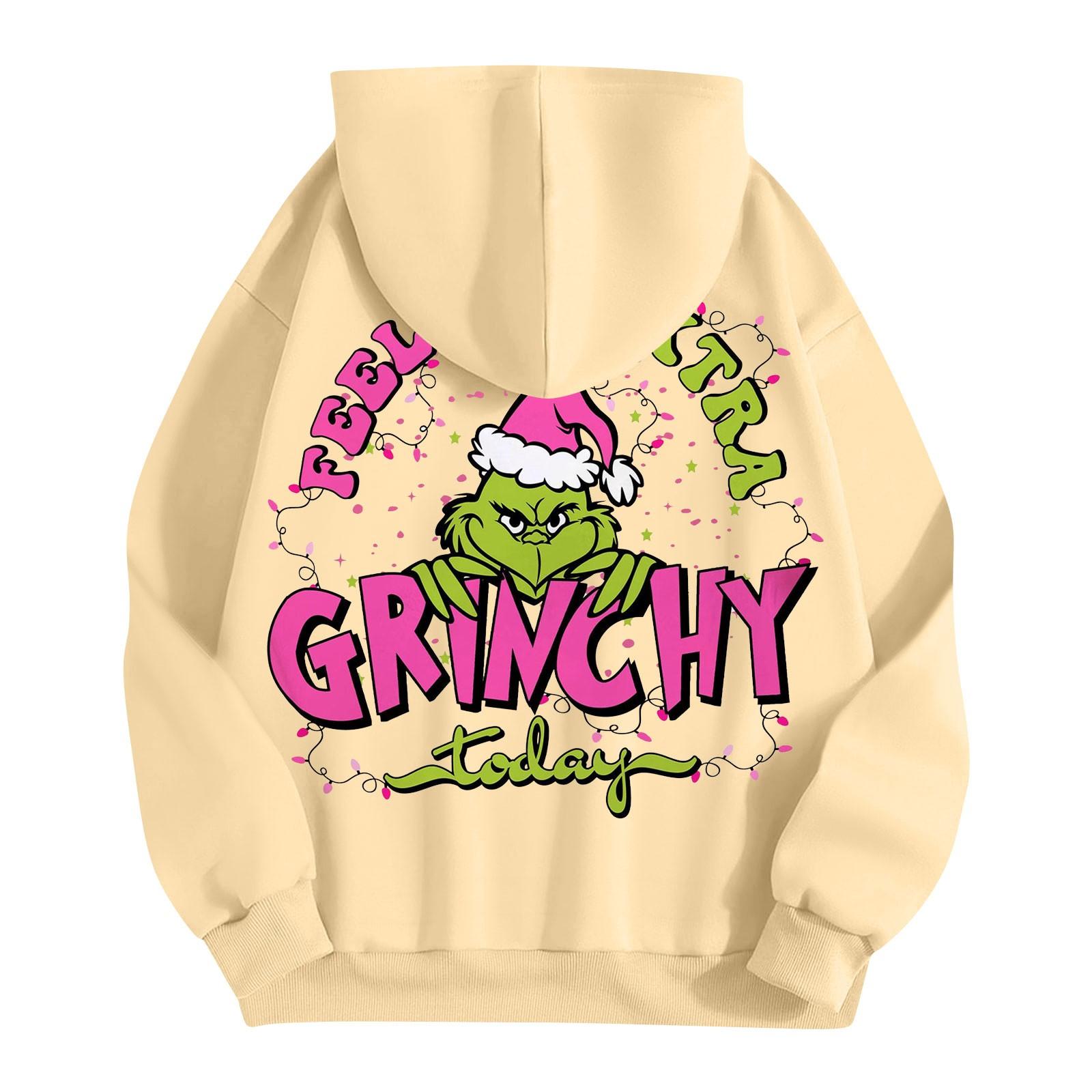 Женская модная легкая толстовка с длинными рукавами и карманами с принтом регби — фото 5