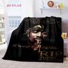 Urban Art Hip-Hop Legacy Blanket Suitable for All Seasons Camping Trip Office Rest Blanket Air Conditioning Blanket Nap Blanket