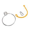 6mm Diameter Stainless Steel Retrieval Ring Marine Assist Retrieval Ring  Water Sports
