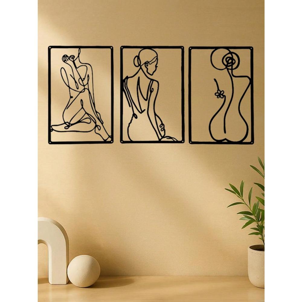 Wrought Iron Wall Art Home Decor Metal Wall Hanging Gift for Christmas Easter