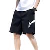 Li Ning Logo Quick-Dry Breathable Running Shorts Unisex Shorts Black YKSU157-2