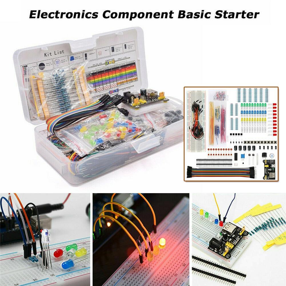 Kit Component With Box 830 Breadboard Cable Resistor