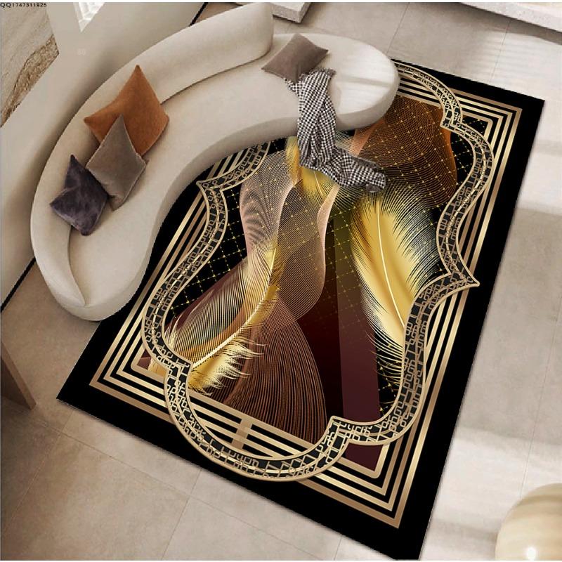 Covor de living imprimat 3D Covoraș decorativ pentru dressing Covor de casă pentru dormitor Covor de noptieră