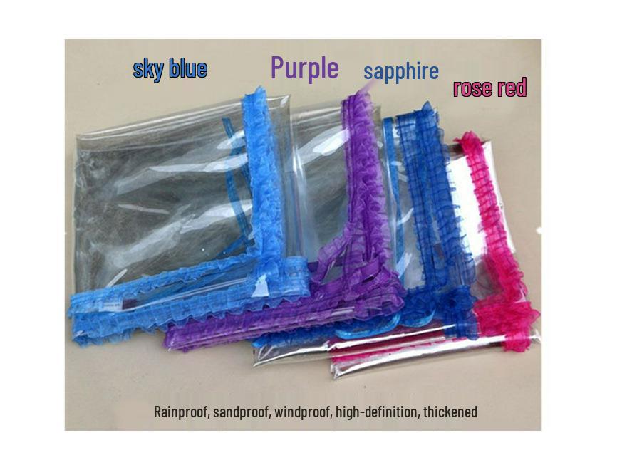 Transparenter Windschutz-Sonnenschutz & Regenschutz für Elektrofahrzeuge