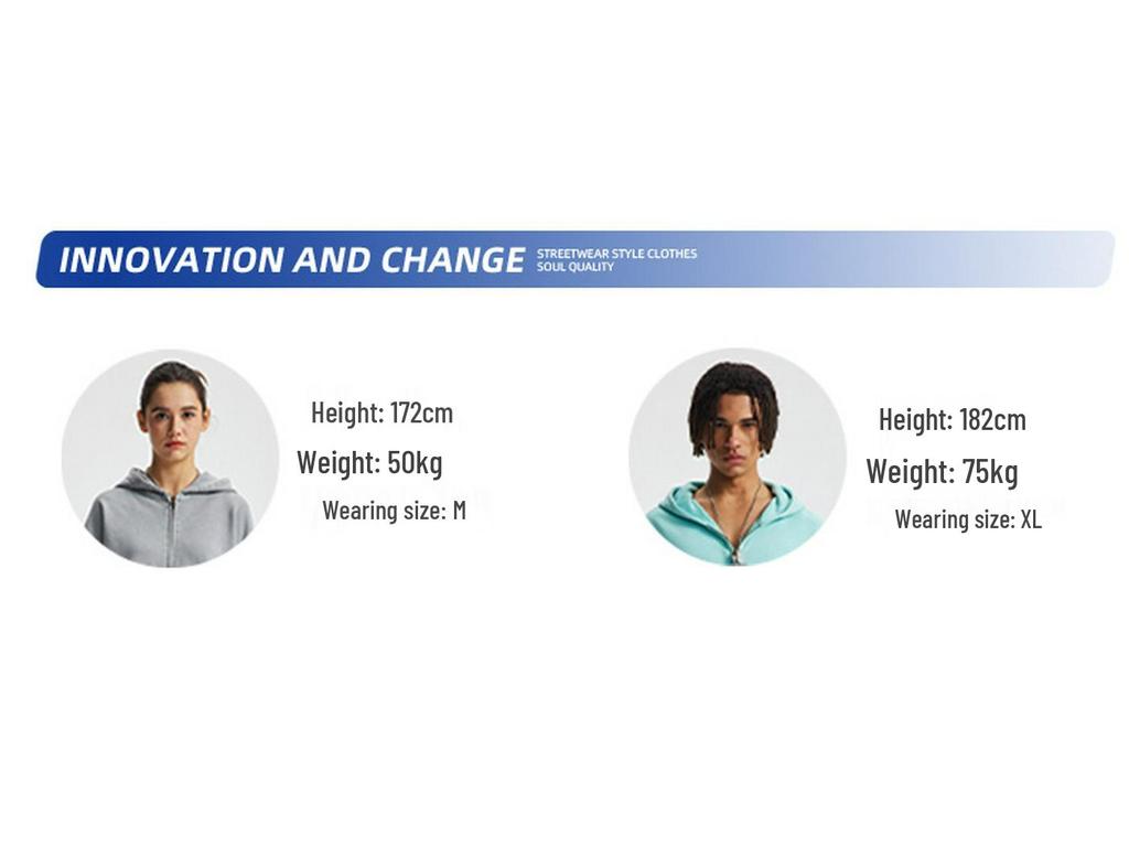 2025 Herbst/Winter Boxy Cropped Reißverschluss Kapuzen-Strickjacke: Unisex Lockerer Fleece-gefütterter Pullover mit tief angesetzten Schultern