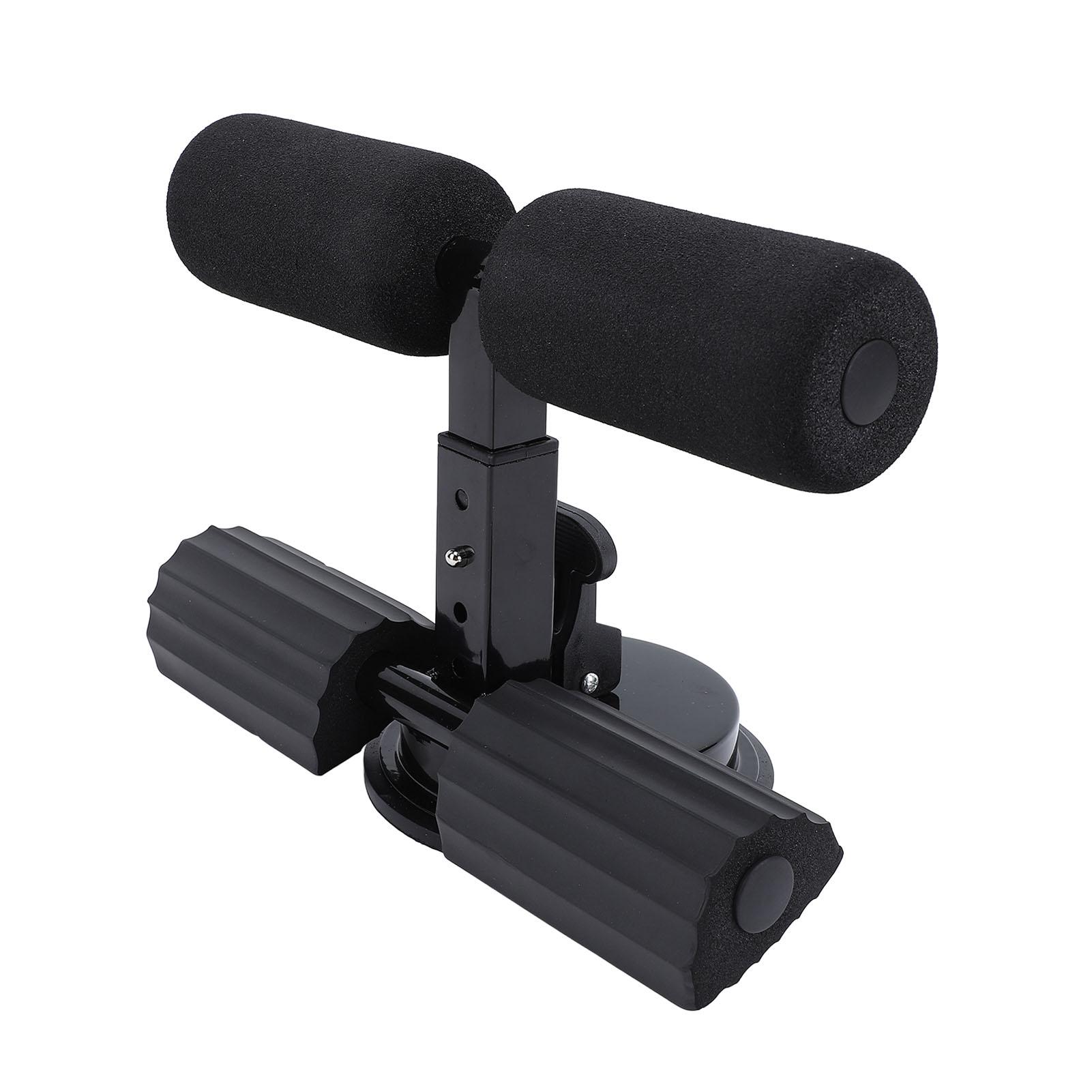 Sit Up Assistant Device Professional 3 Levels Height Adjustable Strong Self Suction Portable Sit Up Exercise Bar for Floor