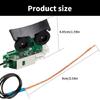Tail Nail Pickup VT1 Acoustic Guitar Pickup System With Mic Beat Board EQ Tuner Piezo Pickup Equalizer System Enduring