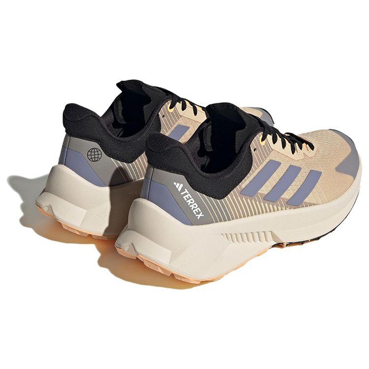 Adidas Terrex Soulstride Trail Flow Retro Cushioning Non-Slip Wear-Resistant Low-Top Trail Running Shoes Women sneaker Brown Black Gray HP6179