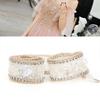 2,5 cm DIY Diamant Mesh Wrap Rolle Kristall Strass Kette Trim Band Dekoration