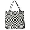 Vans Baumwoll-Canvas-Tragetasche, Einkaufstasche, Handtasche, Umhängetasche Damen Schwarz VN000GW6BLK1