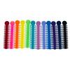 Attaches de Ligature orthodontique dentaire, 40 bâtons, bretelles élastiques en caoutchouc