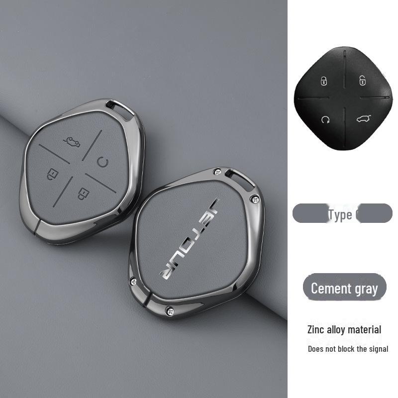 

Чехол для ключа Jietu Dasheng: Аксессуар для автомобиля Chery King PLUS с металлической пряжкой