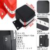 Boxziel Schlagpolster Wandmontage Mini Sandsack Wandzielpolster S.fields.inc (Schwarz)