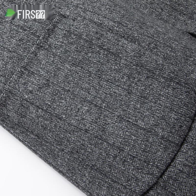 Shanshan Men's Wool Blend Double-Faced Suit Jacket
