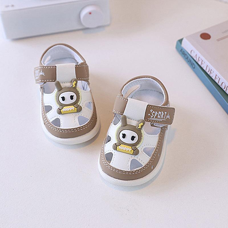 Baby Boys Girls Cartoon Breathable Sandals Soft Sole Summer Shoes For Toddlers